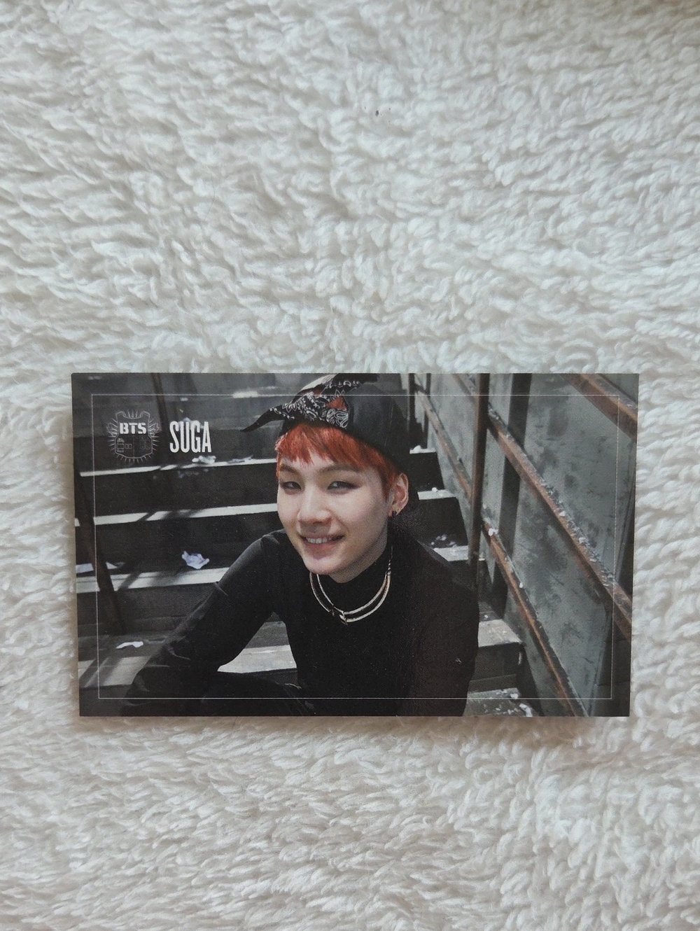 Dark And Wild Suga Photocard